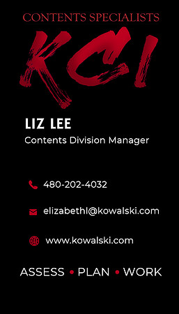 LIZ LEE BUSINESS CARD