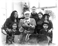JASON AND SERGIO FAMILY WITH REINDEER